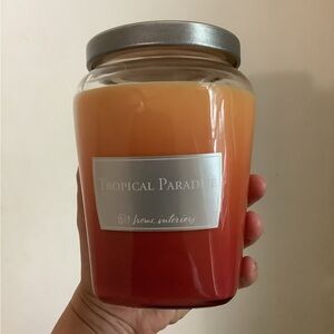 Home interiors 22 oz candle tropical paradise